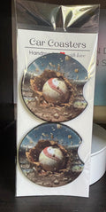 Baseball Car Coaster