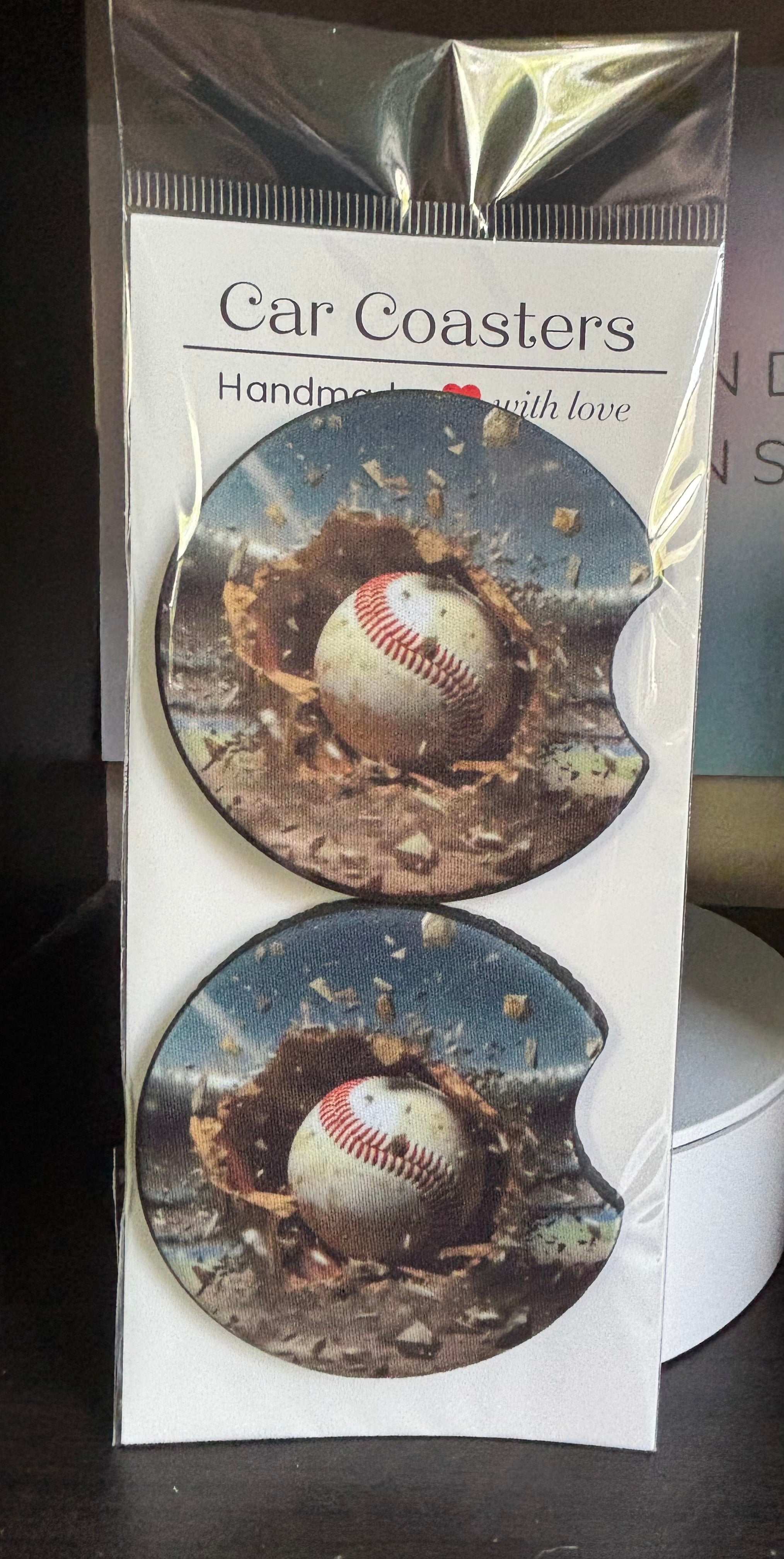 Baseball Car Coaster