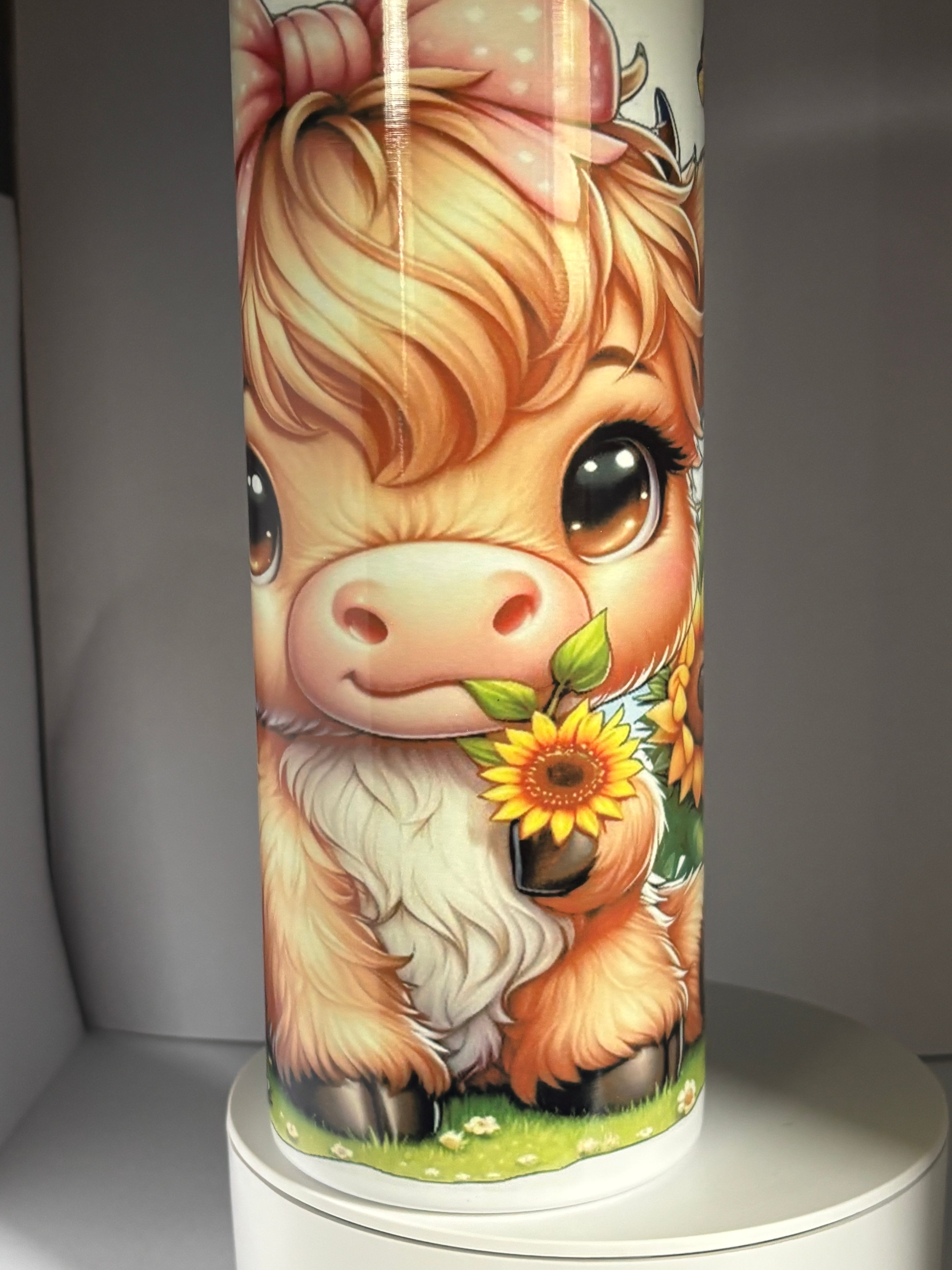 Highland Cow 20oz Insulated Tumbler