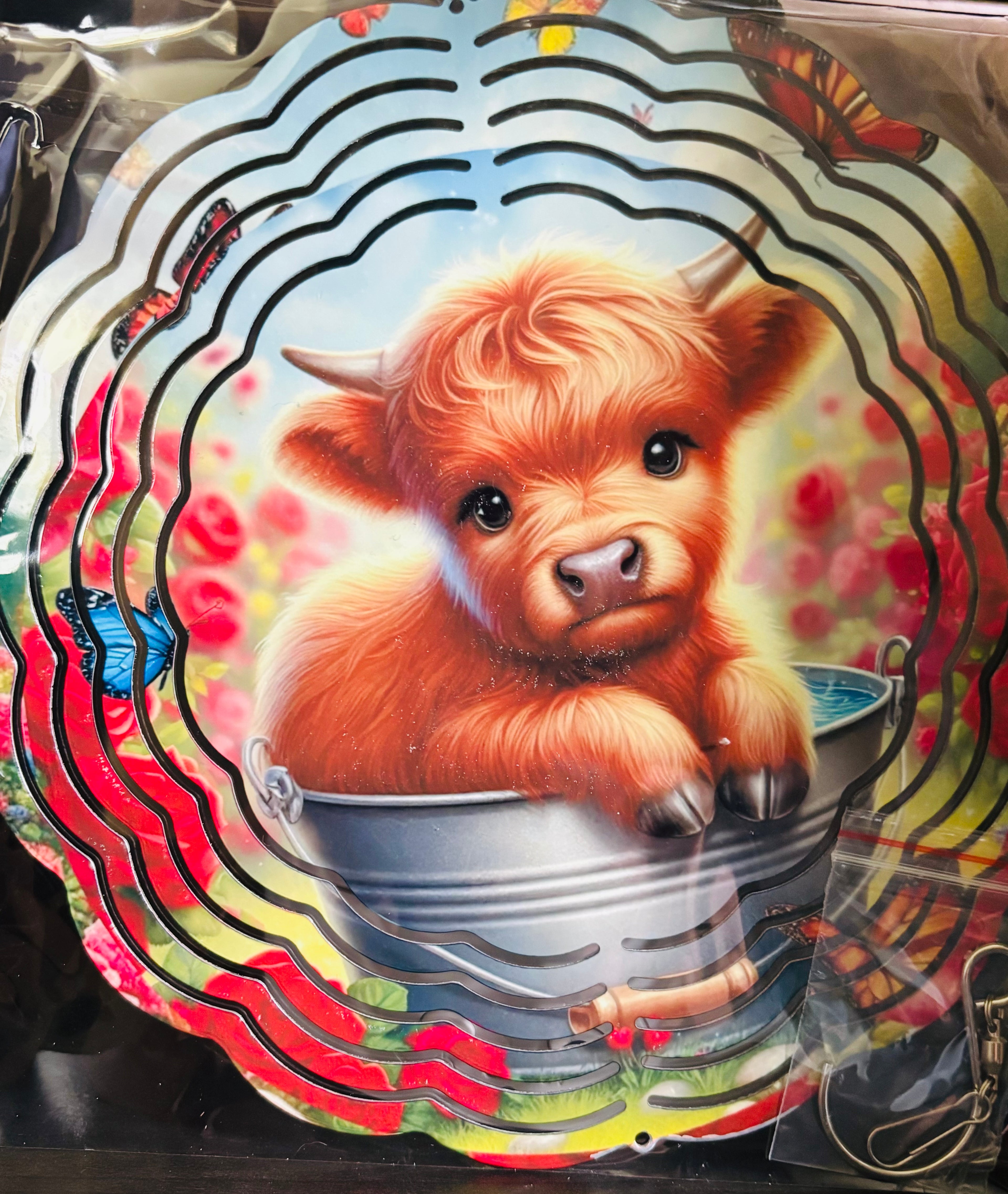 Highland Cow Spinner
