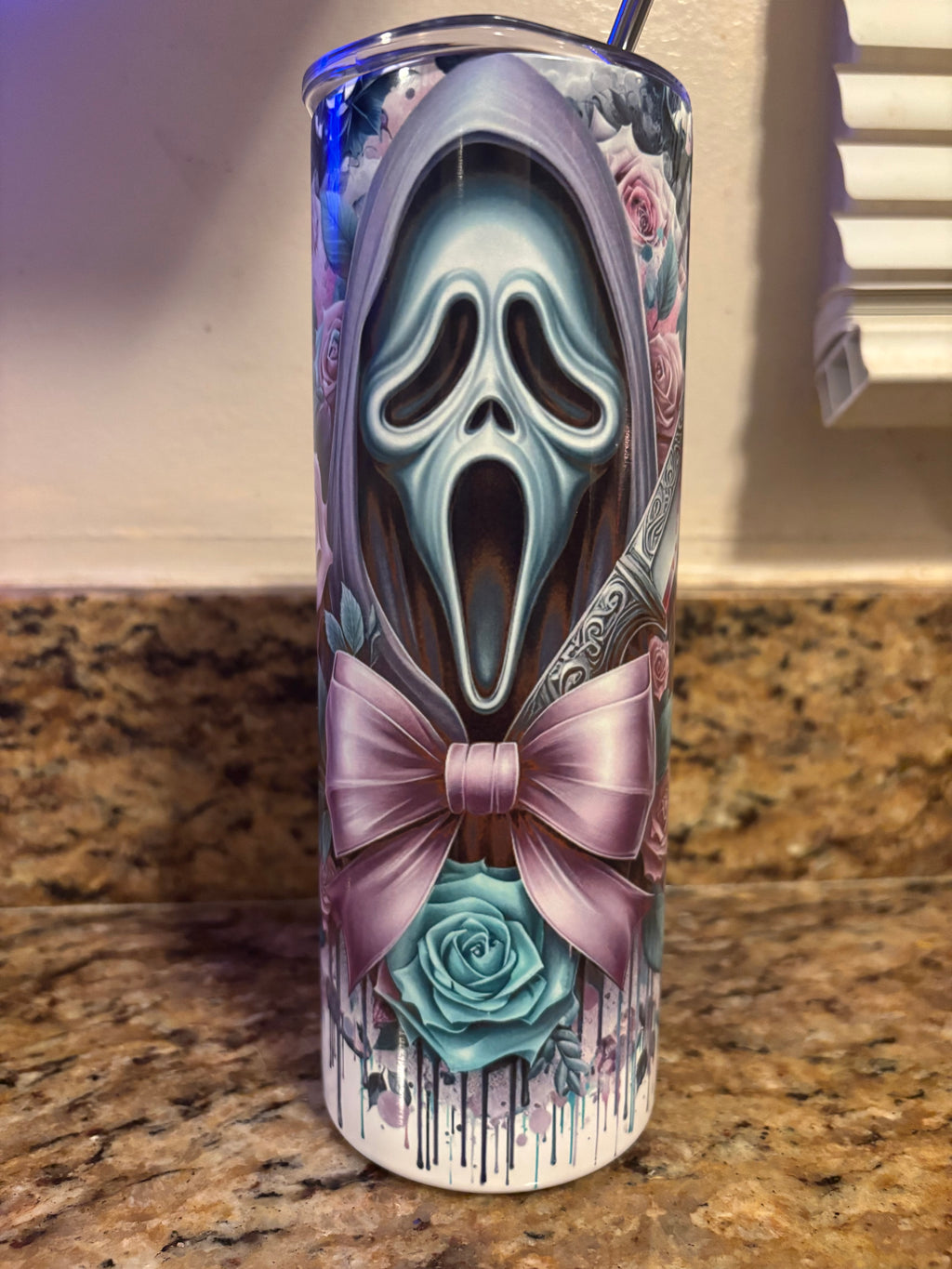 20oz Scary Insulated Tumbler