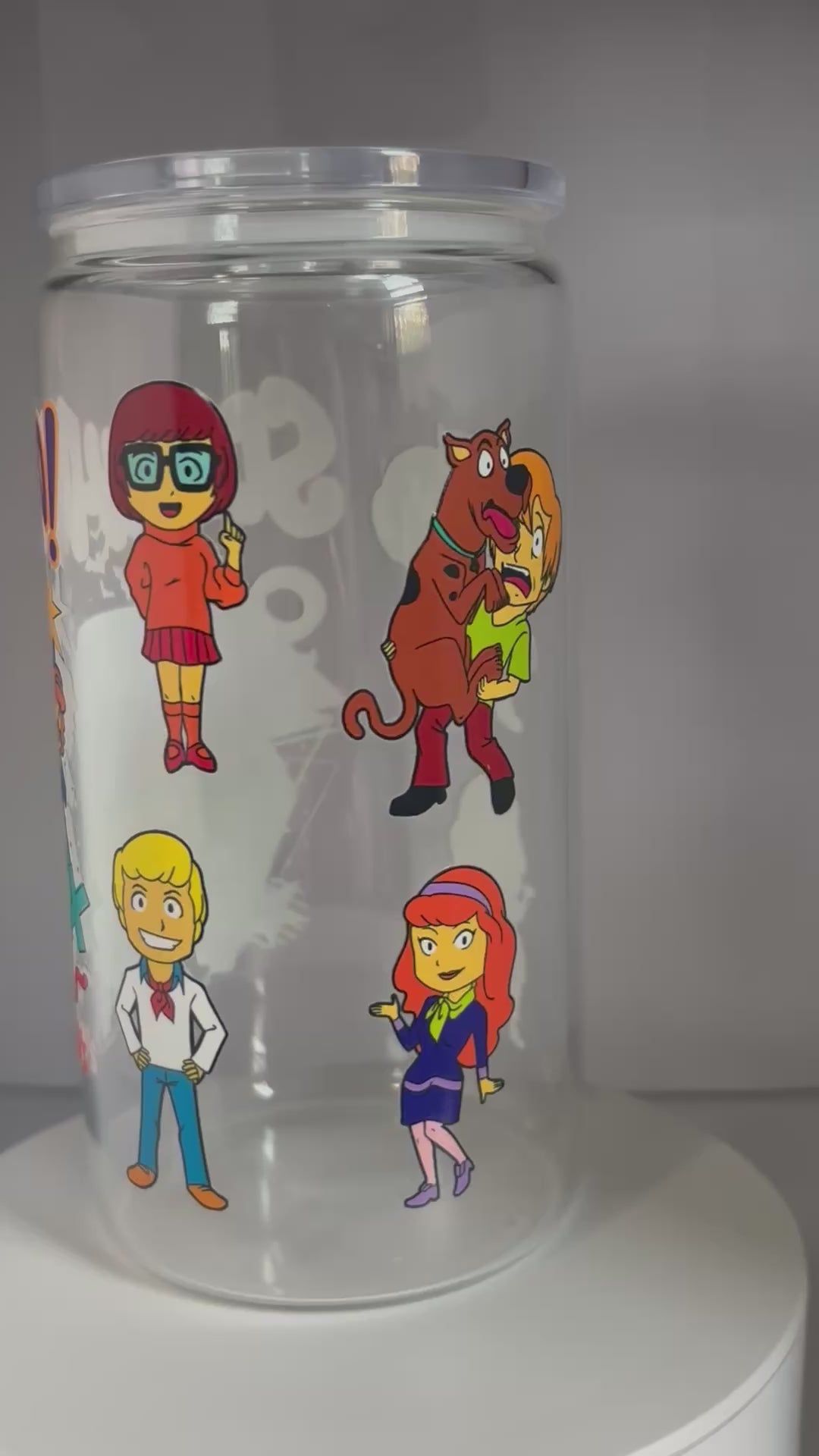 Scooby Doo 16oz Glass Tumbler