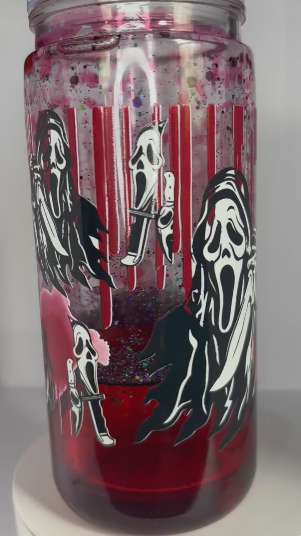 20oz Scary Lava Tumbler