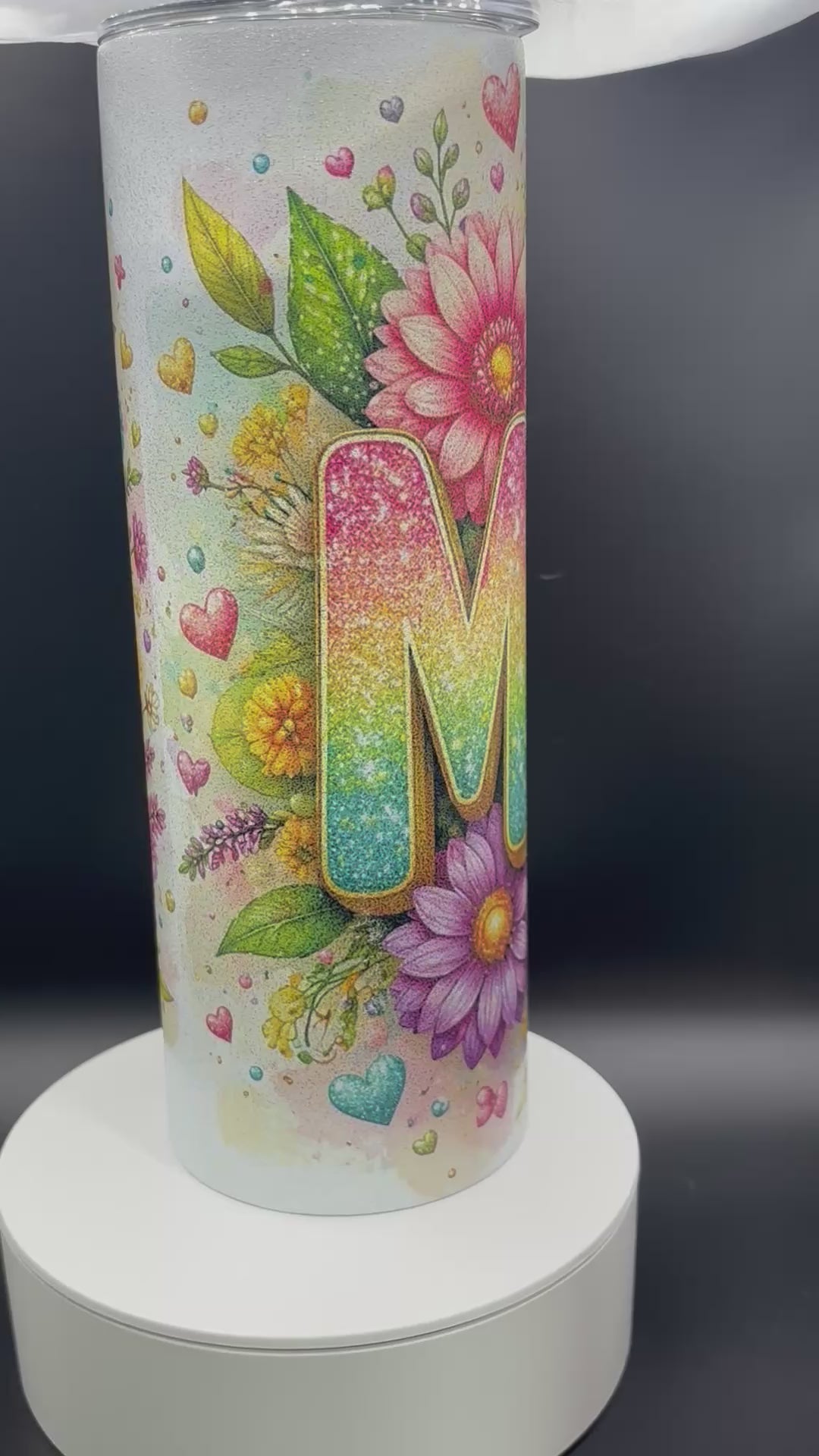 MOM glitter 20oz Insulated