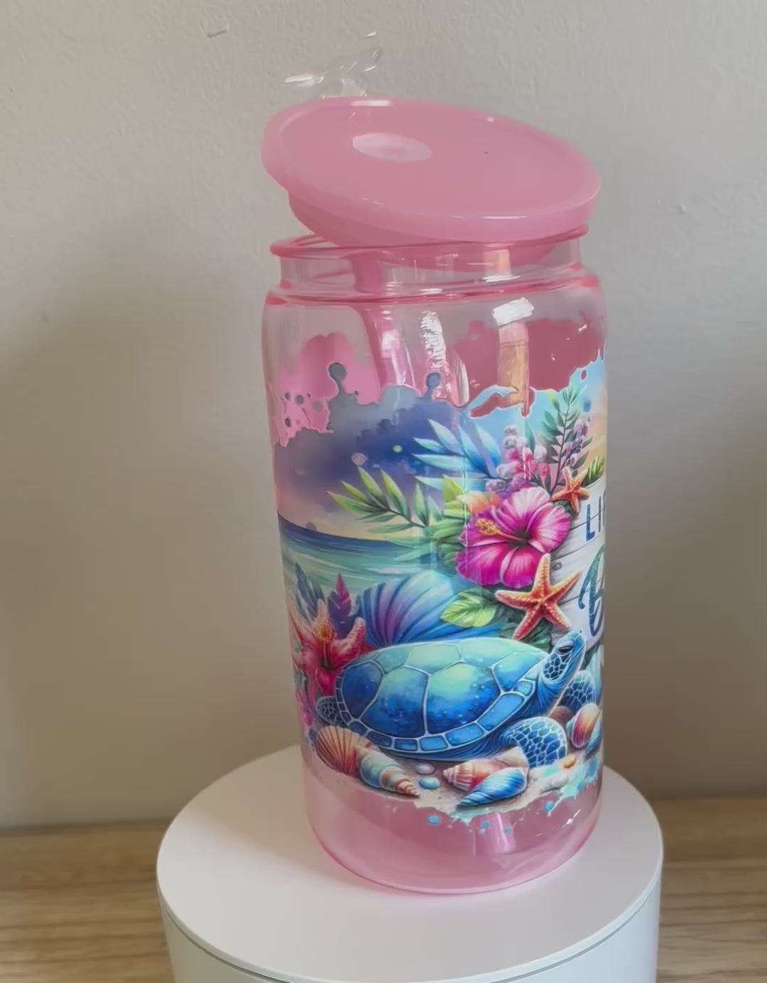 16oz Beach Tumbler