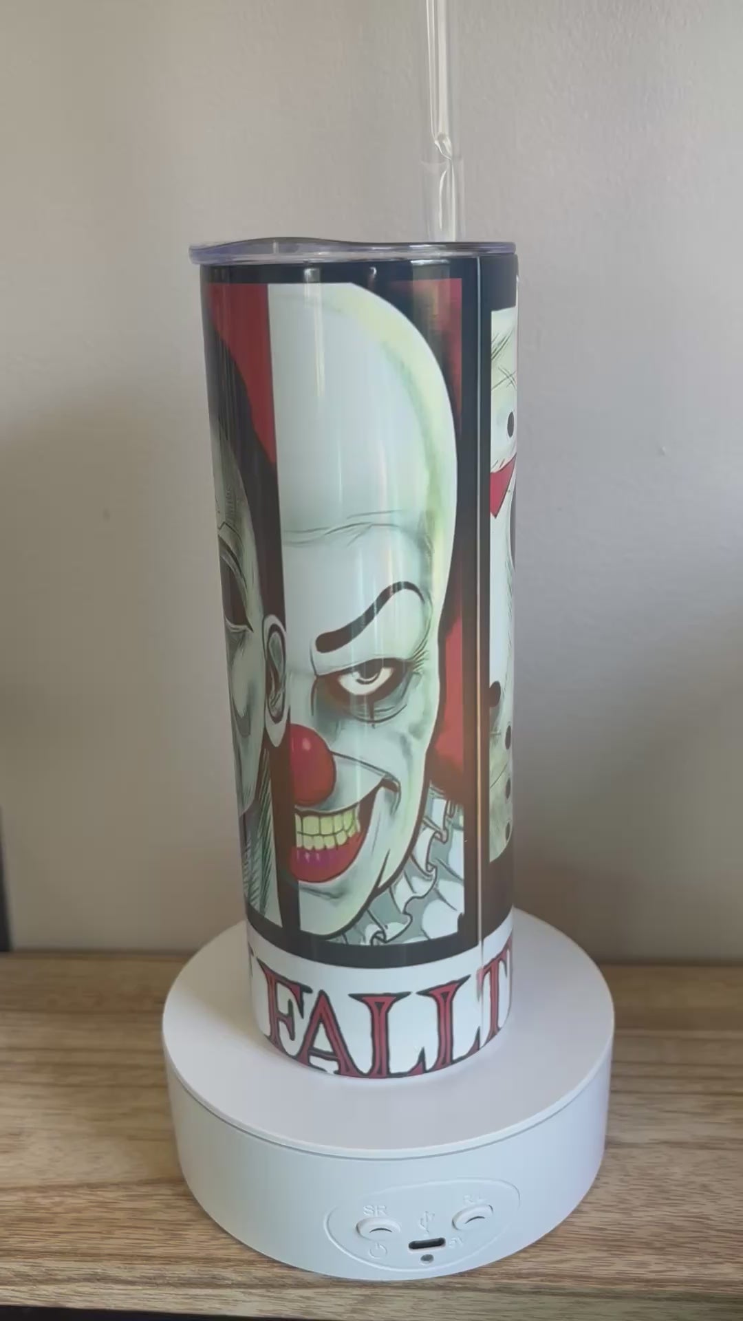 20oz Insulated Scary Tumbler